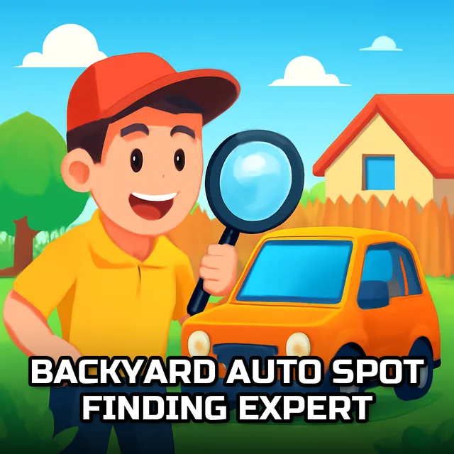 Backyard Auto Spot Finding Expert - Burnout Trials game