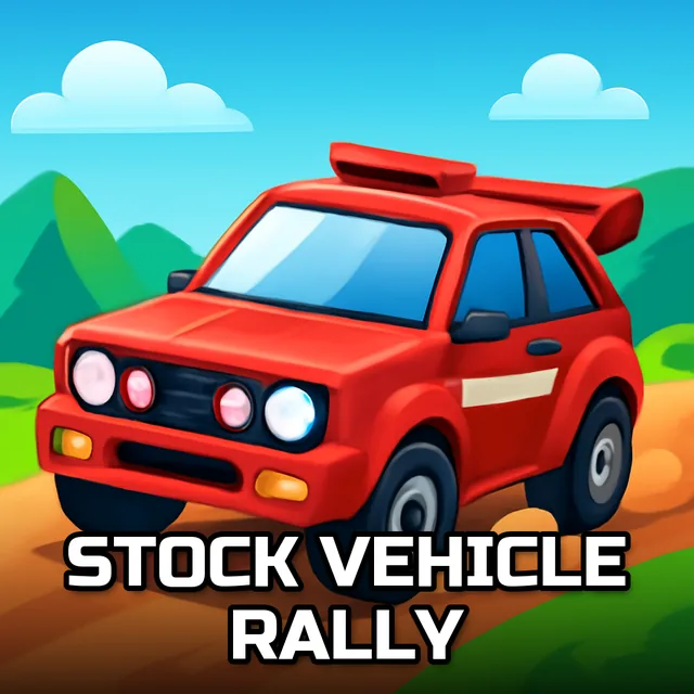 Stock Vehicle Rally - Ice Drifting game