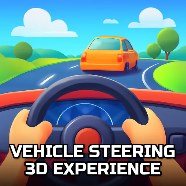 Vehicle Steering 3d Experience - Burnout Trials game