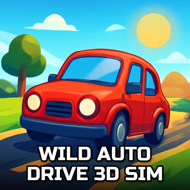 Wild Auto Drive 3D Sim - Burnout Trials game